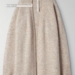 Loose Cardigan with dropped shoulders